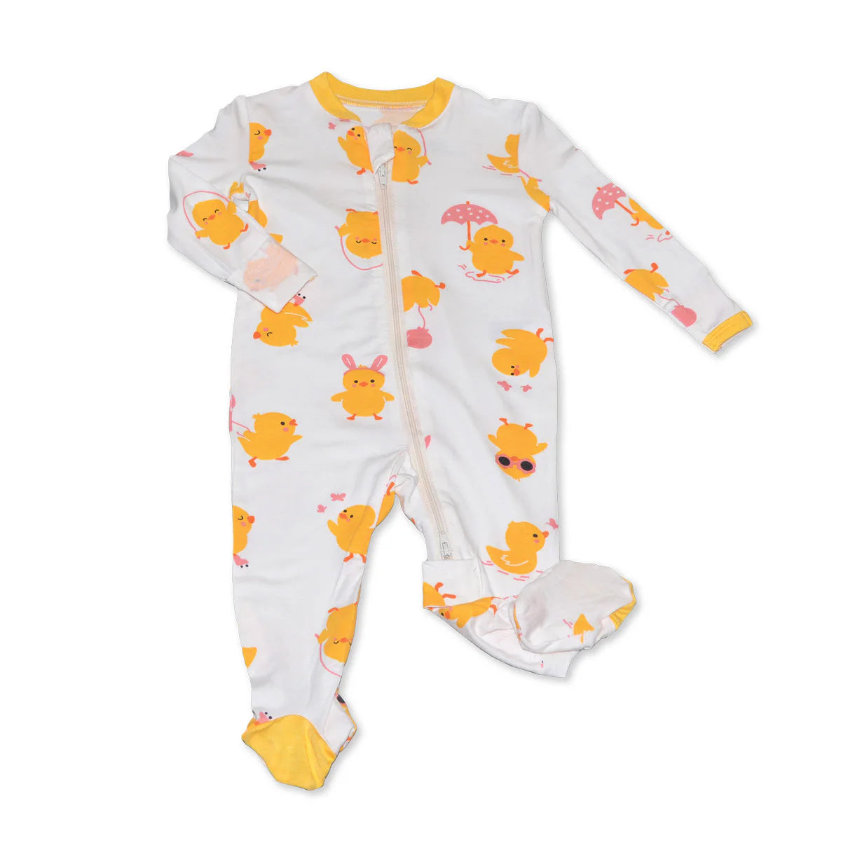 Silkberry Little Chick Footie Sleeper SPN