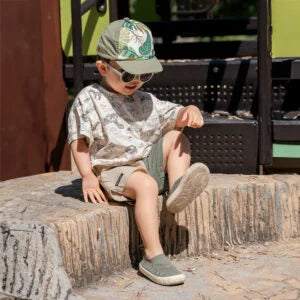 Jan & Jul Army Green Knit Shoes SPN