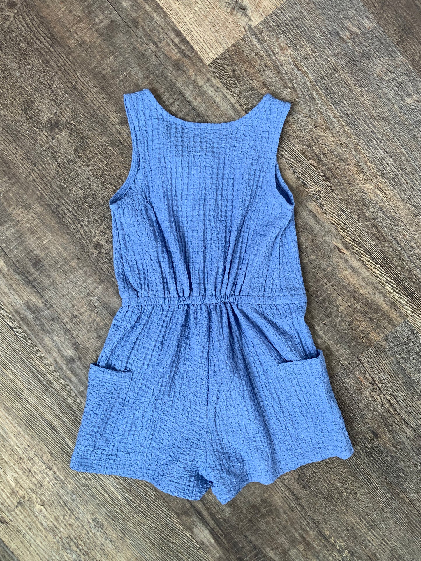 MID Crinkle Knit Romper SPN
