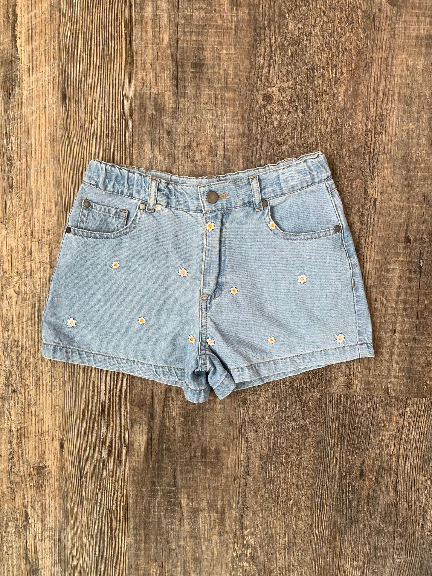 MID Denim Daisy Shorts SPN