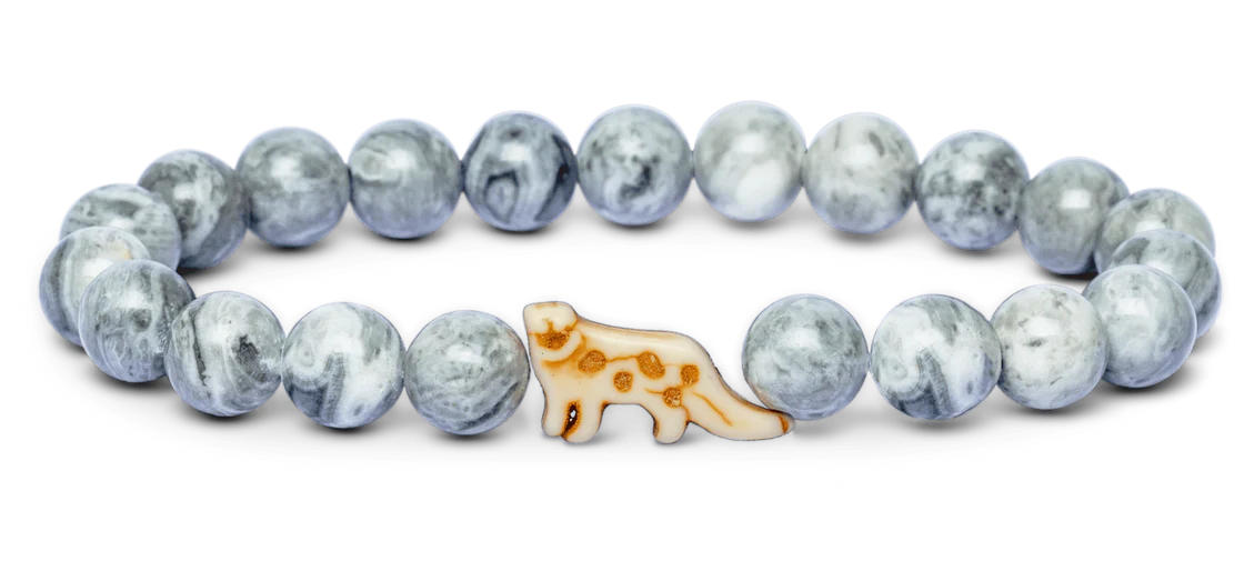 Fahlo Snow Leopard Tracker Bracelet