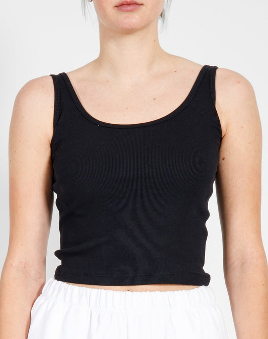 Brunette the Label Ribbed Tank SPN