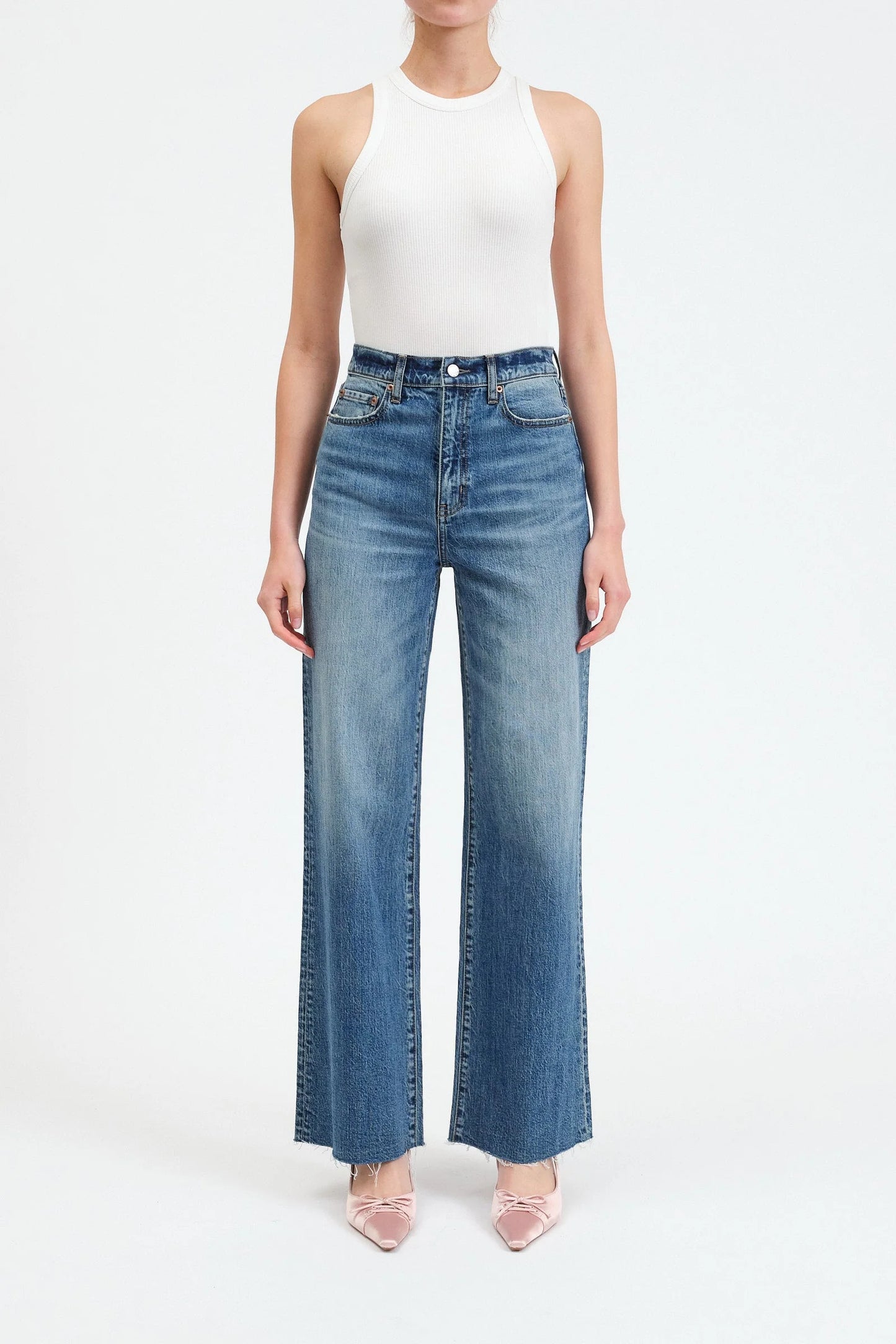 Daze Far Out High Rise Wide Leg Stunner SPN