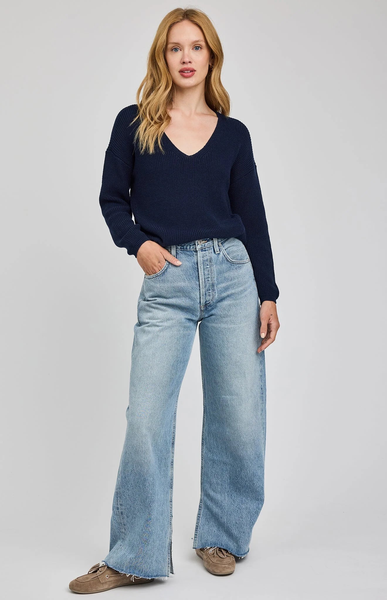 Gentle Fawn Tucker Navy Knit SP