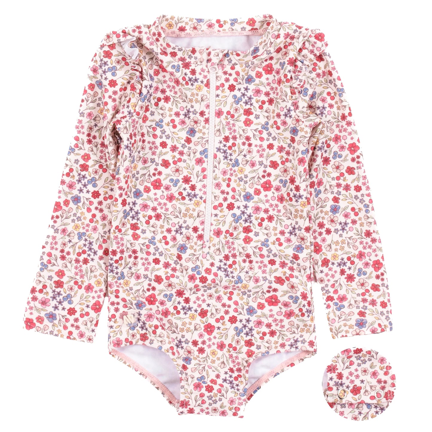 Nano Floral Long Sleeve Swimsuit SP