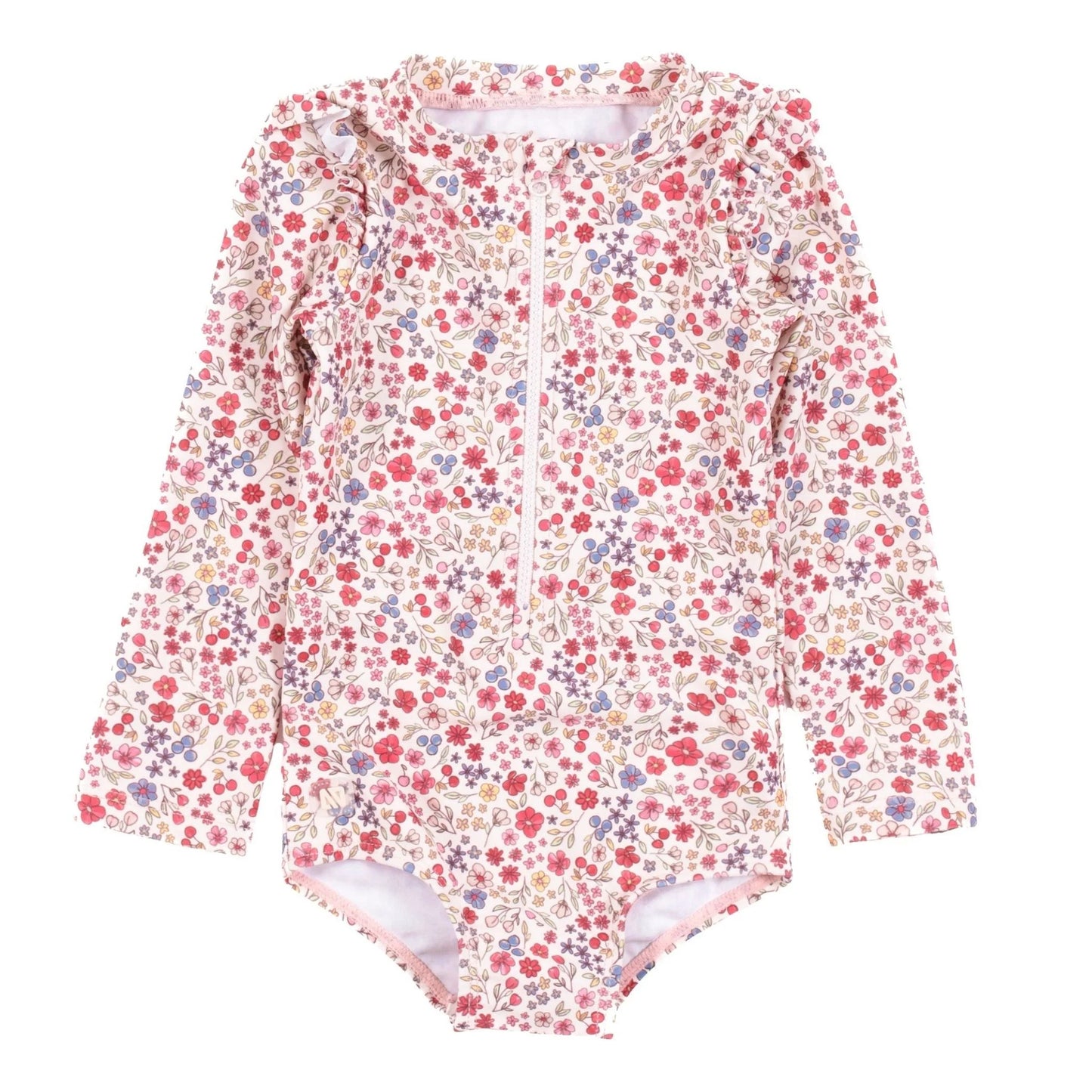 Nano Floral Long Sleeve Swimsuit SP