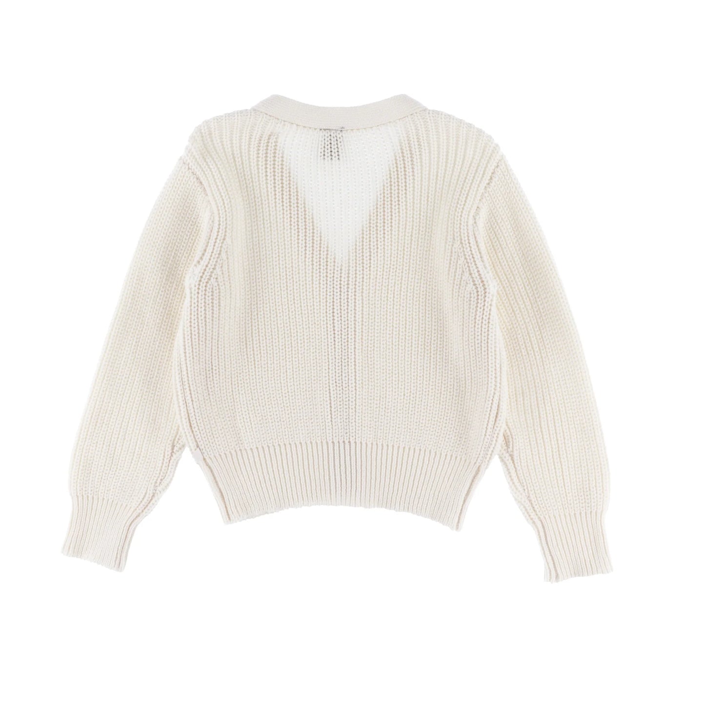 Nano Ivory Knit Cardigan SP