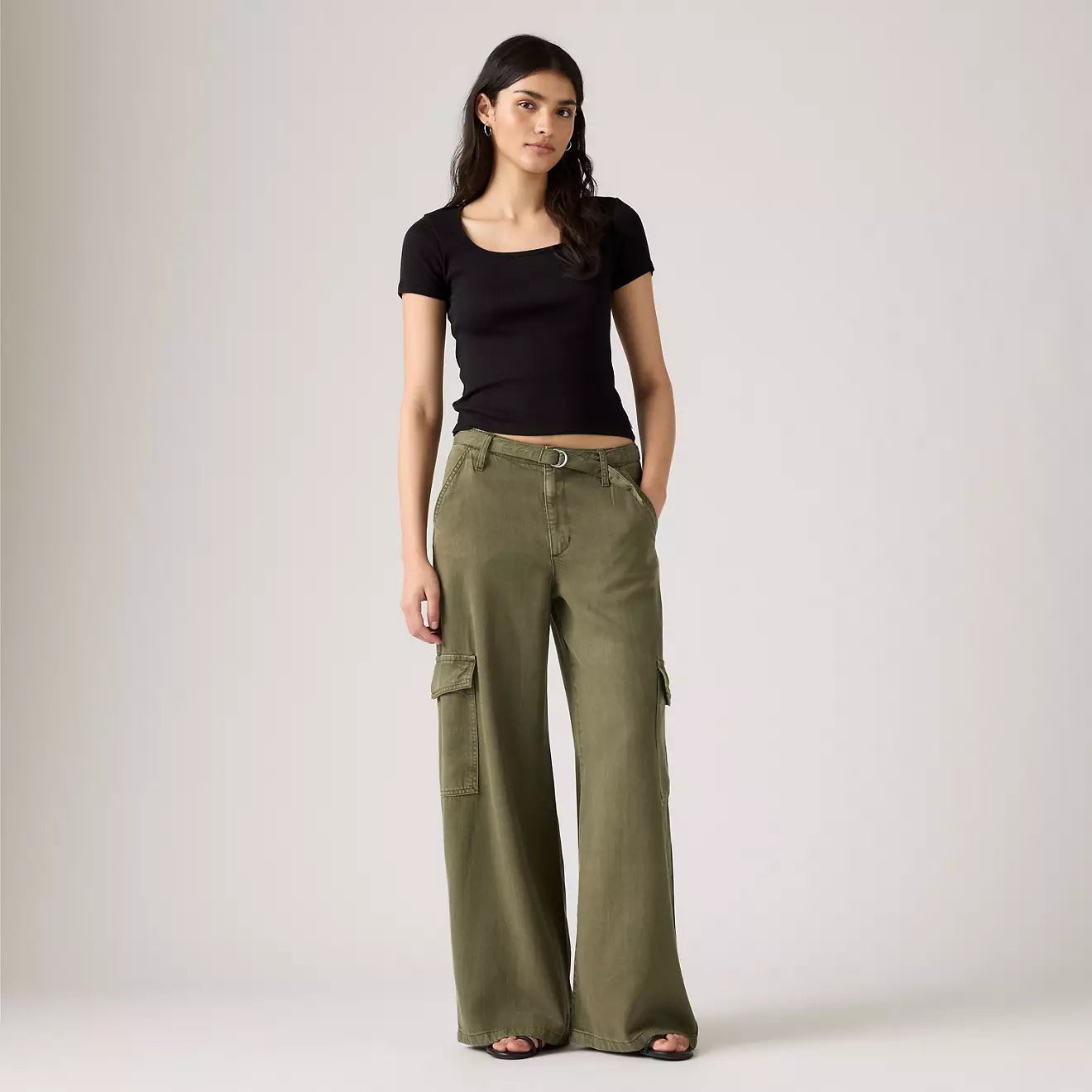 Levi’s Baggy Dad Cargo Drapey Ivy Green SP