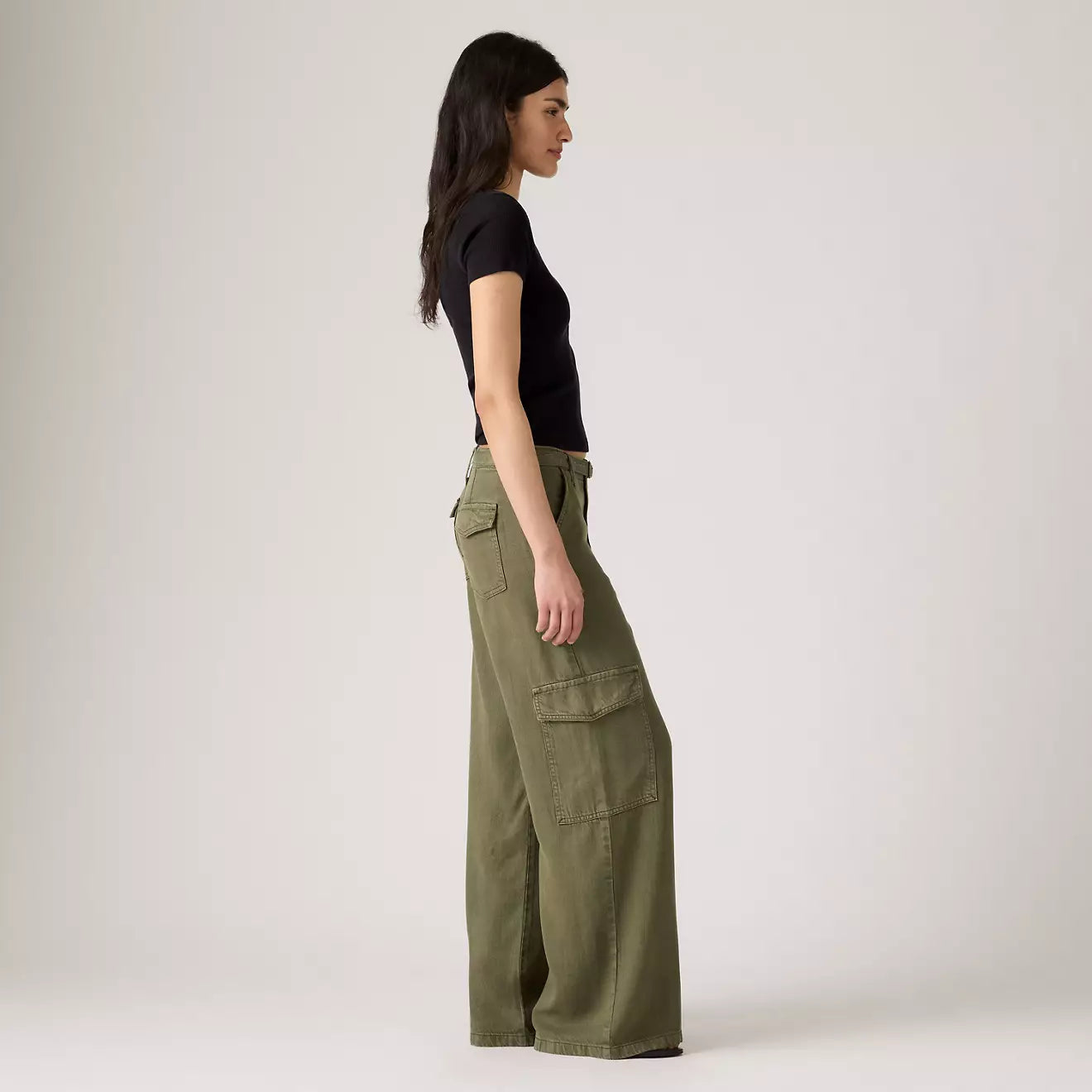 Levi’s Baggy Dad Cargo Drapey Ivy Green SP