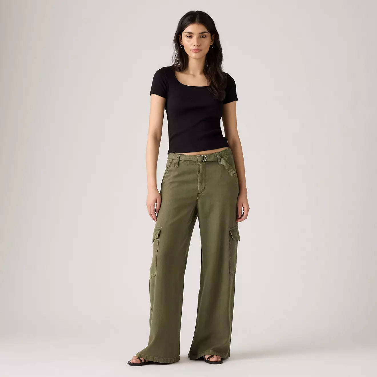 Levi’s Baggy Dad Cargo Drapey Ivy Green SP