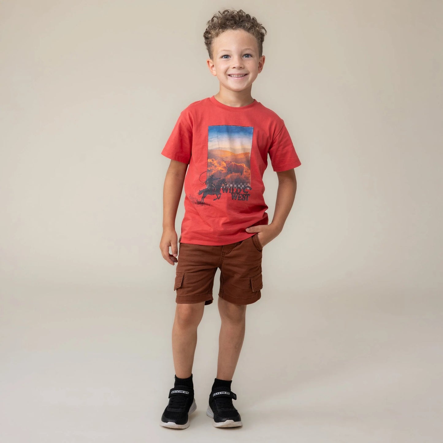 Nano Red Wild West Tee SP