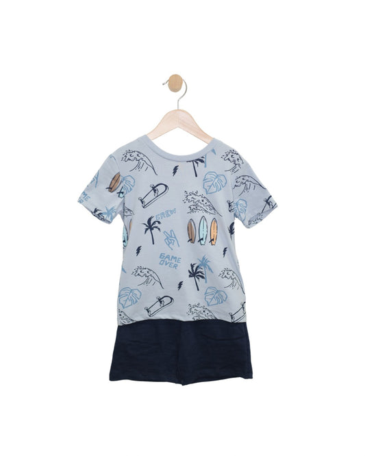 MID Blue Short Set SP