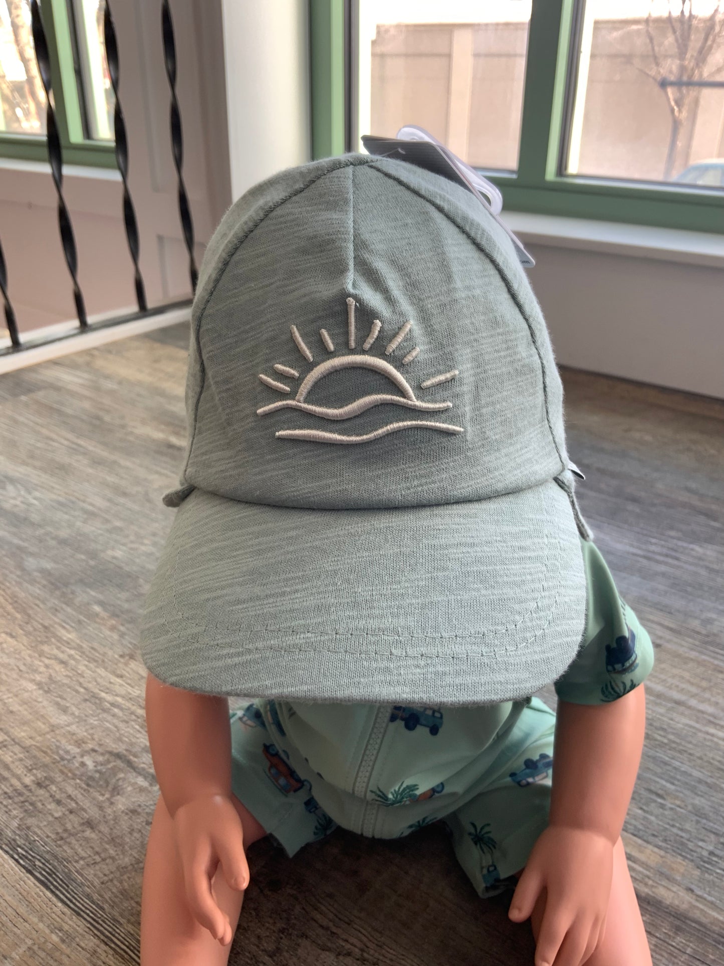 Calikids Ball Hat with Neck Protection SP