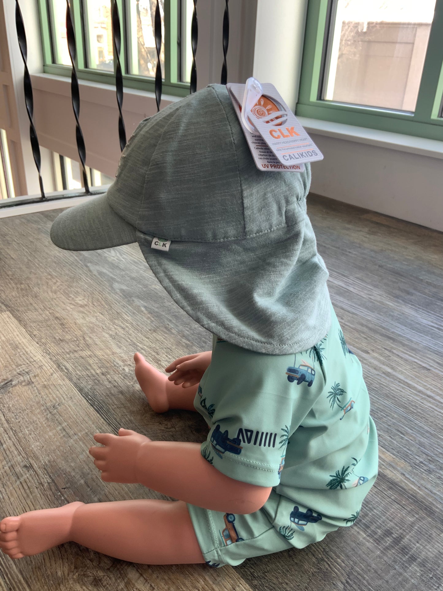 Calikids Ball Hat with Neck Protection SP