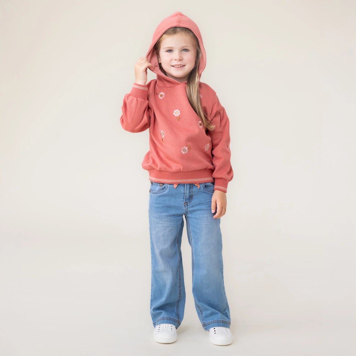 Nano Pink Flower Hoodie SPN