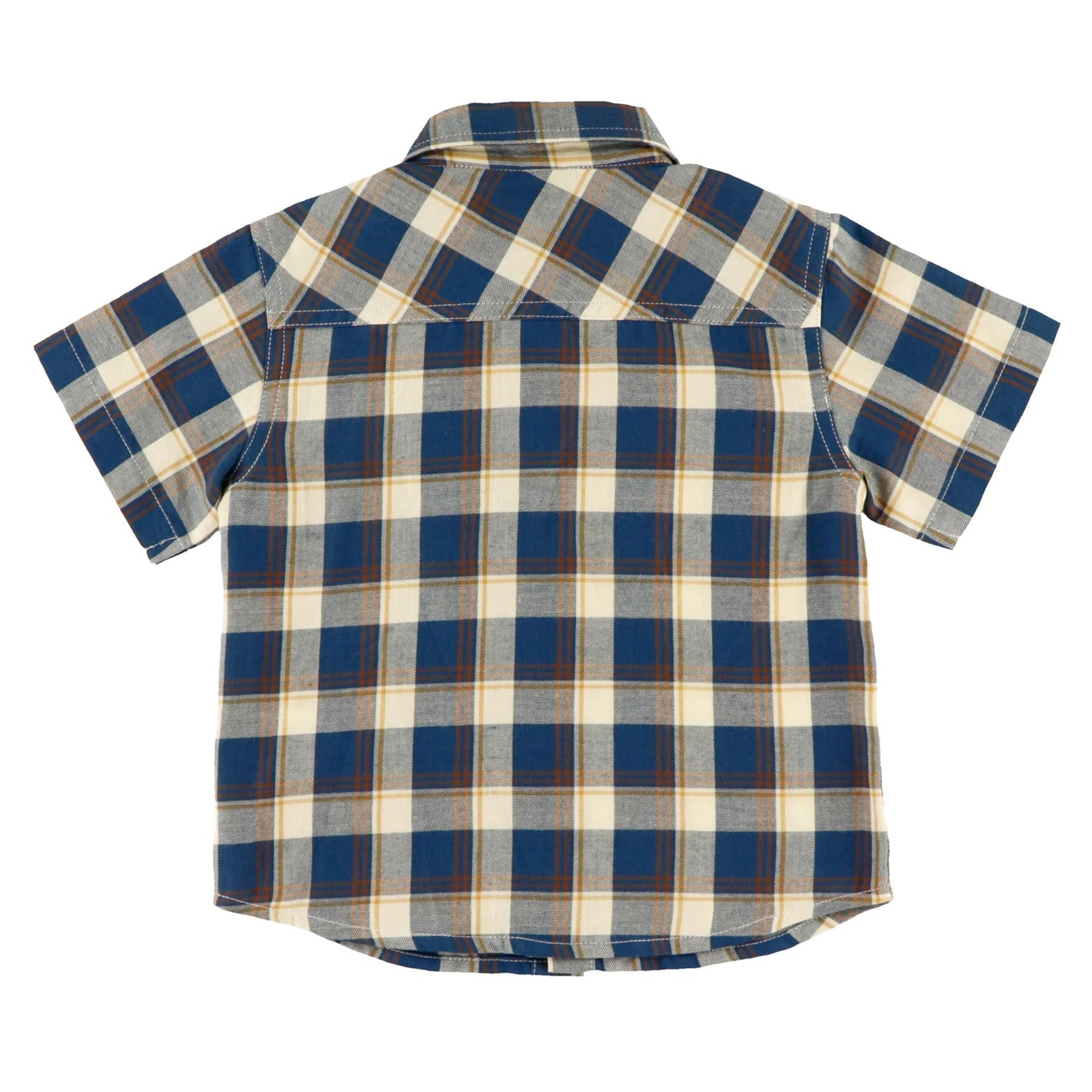 Nano Plaid Button Down Tee SPN