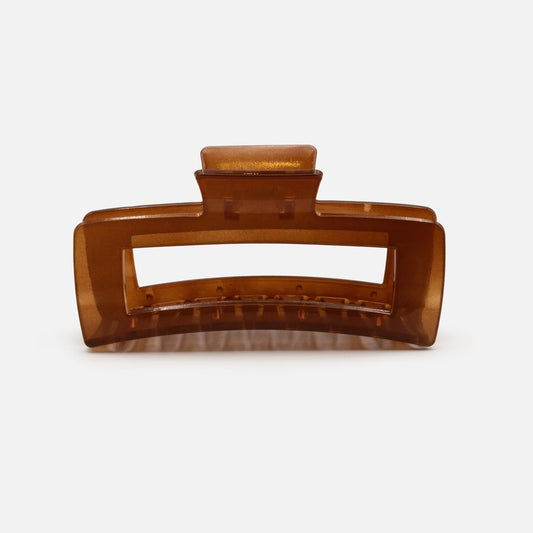 Bizou Translucent Brown Jumbo Claw Clip