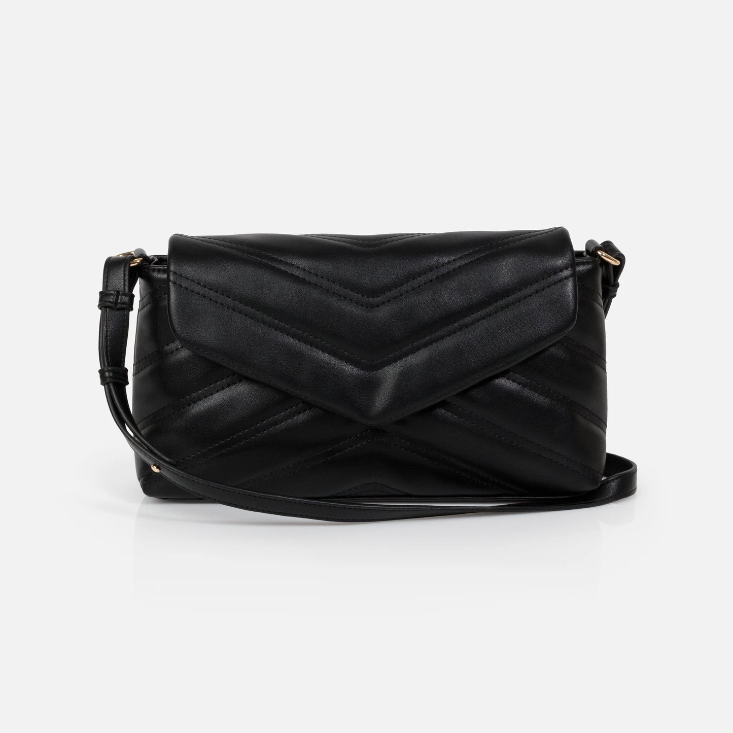 Bizou Black Quilted Crossbody Handbag