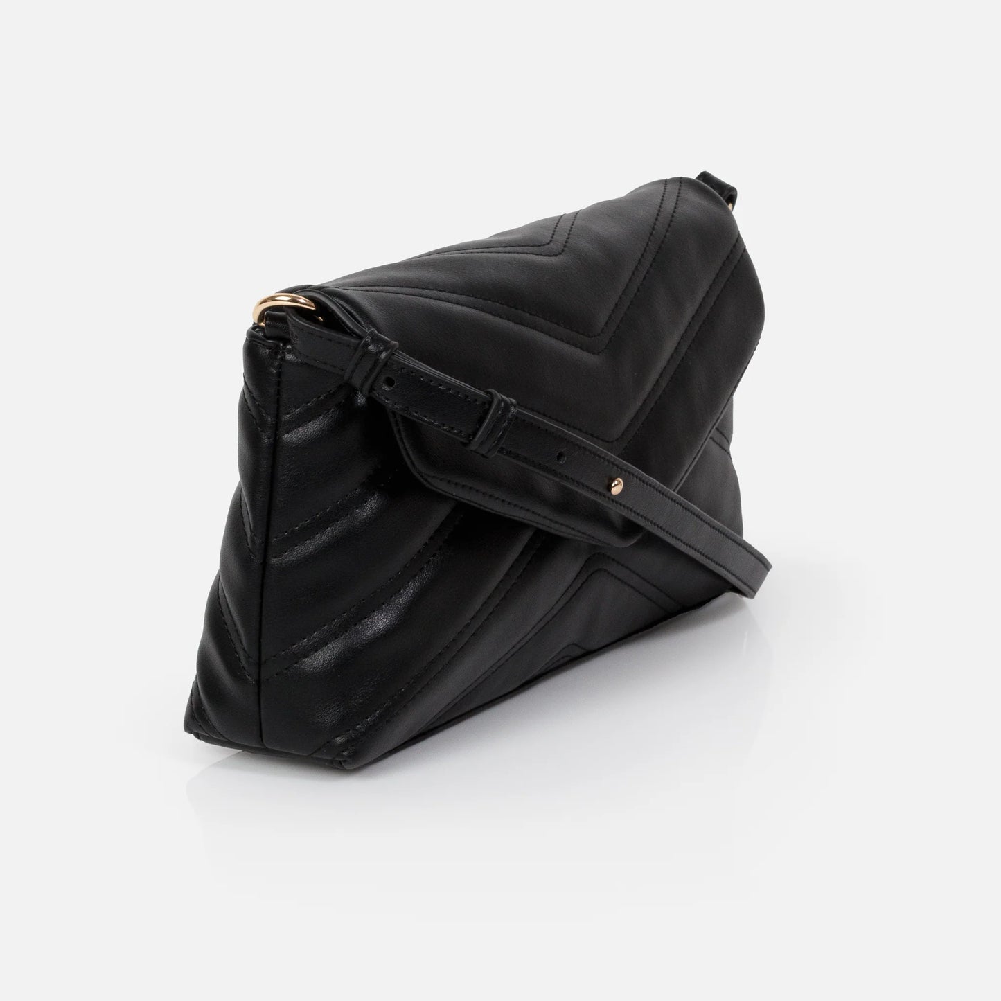 Bizou Black Quilted Crossbody Handbag