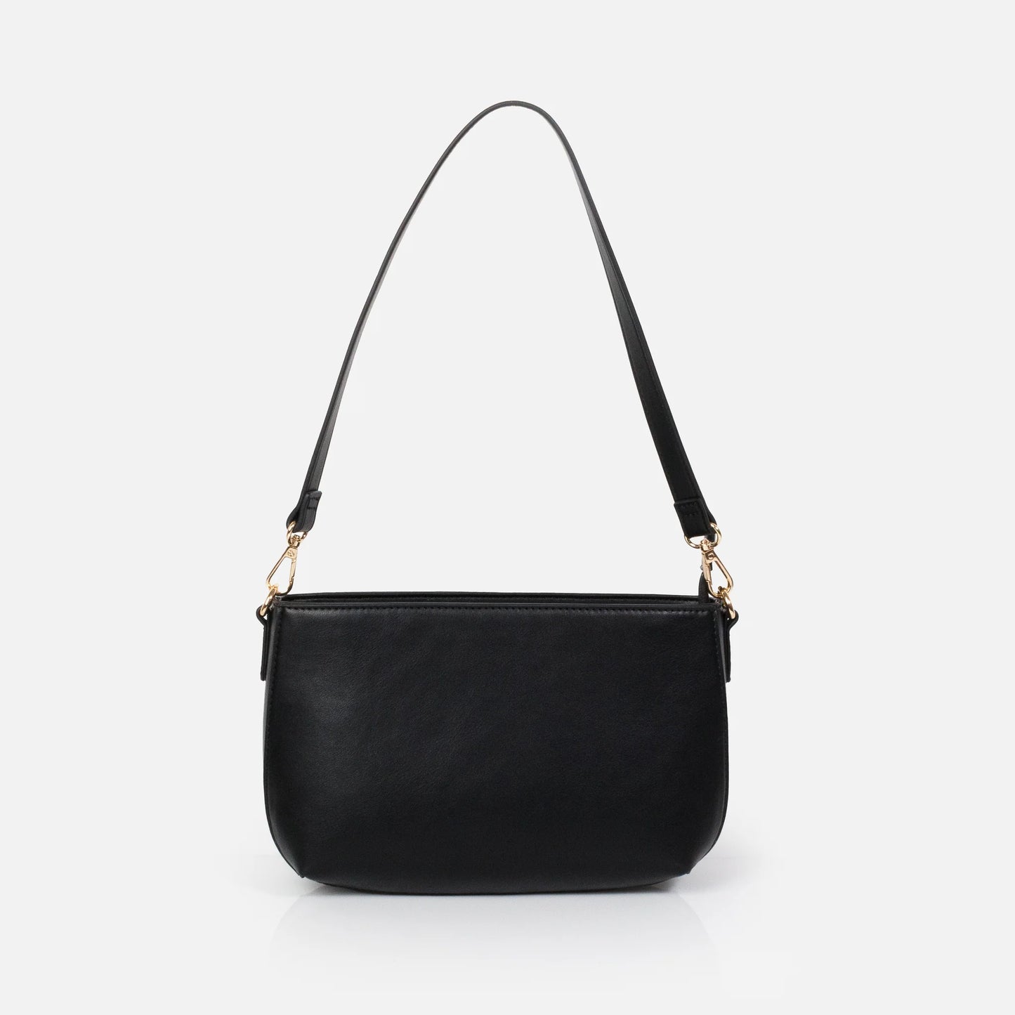 Bizou Smooth Black Handbag