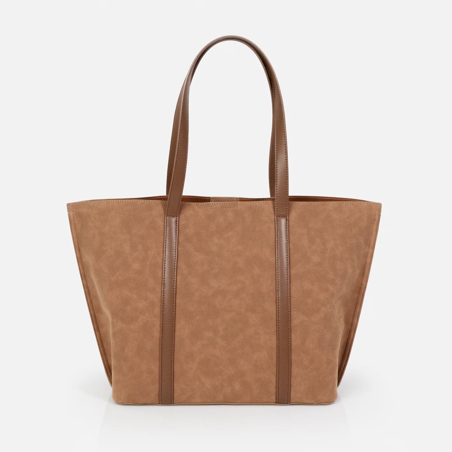 Bizou Light Brown Suede Bag