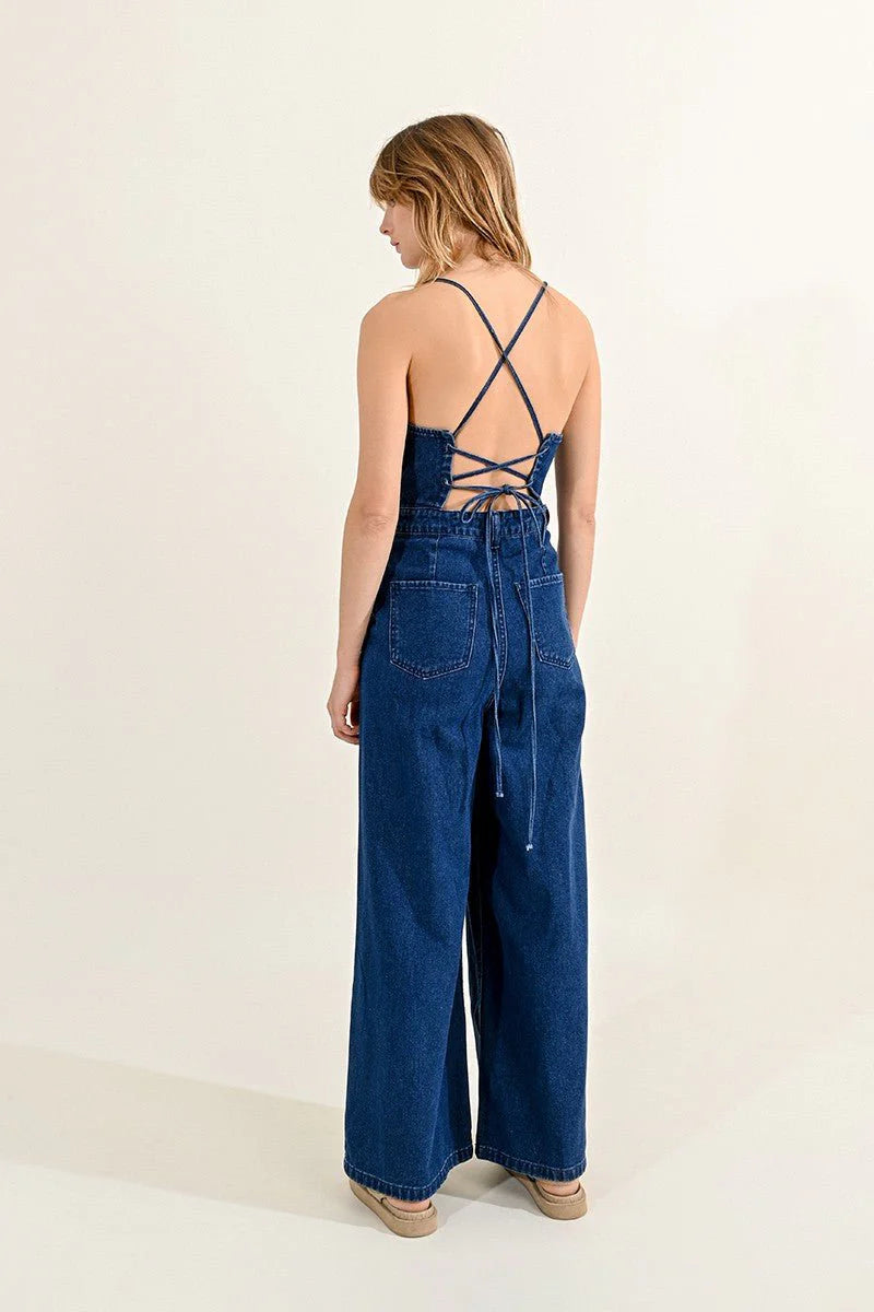Molly Bracken Denim Jumpsuit SP