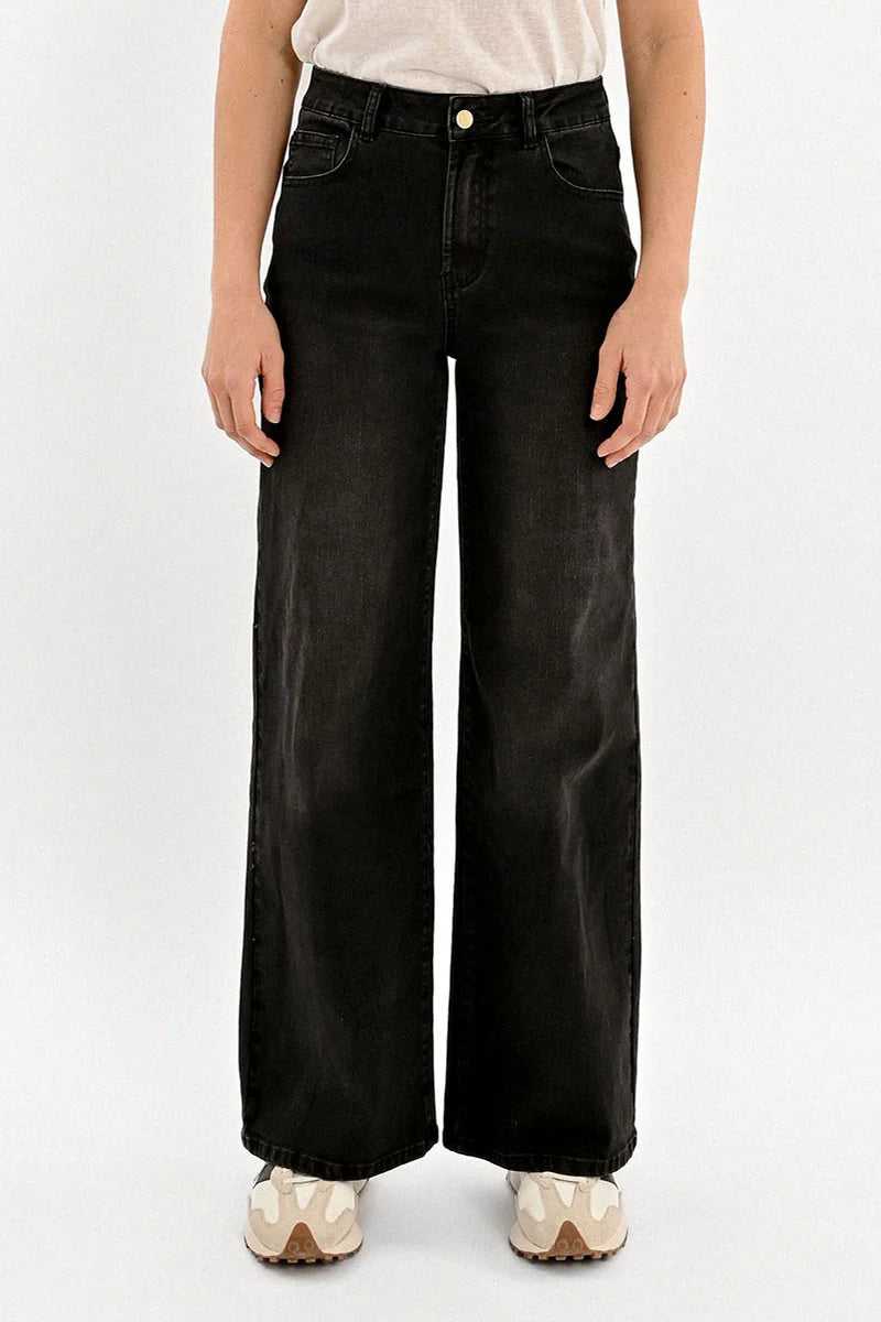 Molly Bracken Black Denim Pants SP