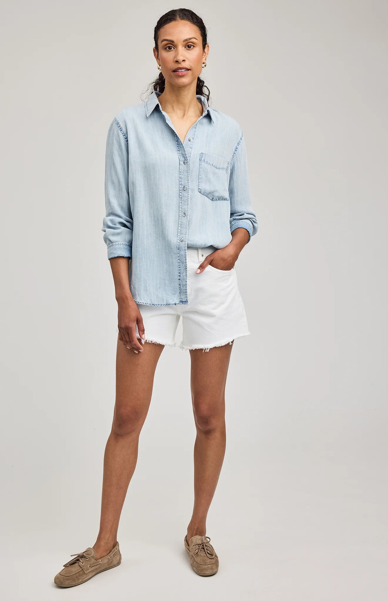 Gentle Fawn Light Blue Ozzy Button Down SP