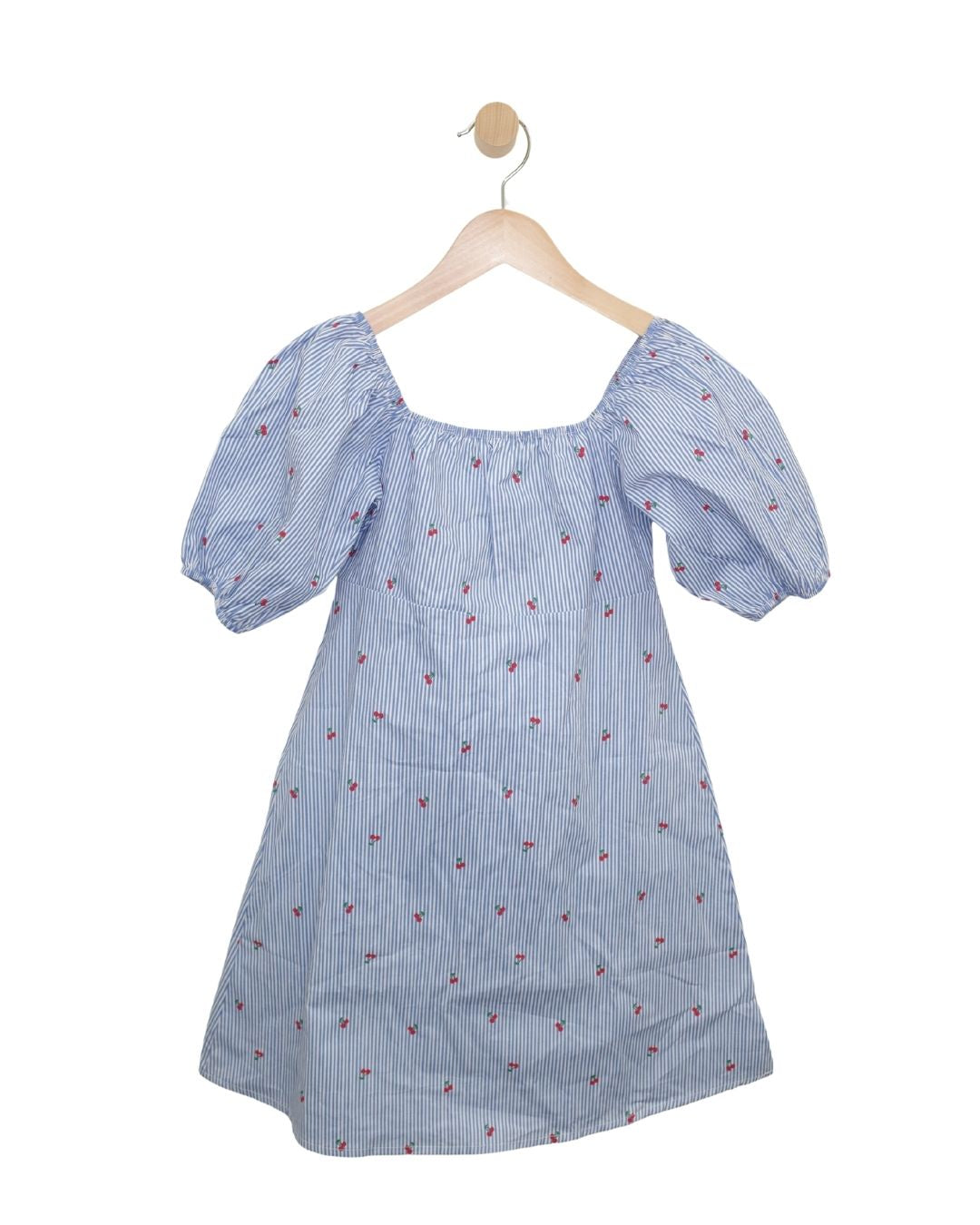 MID Blue Striped Cherry Dress SP