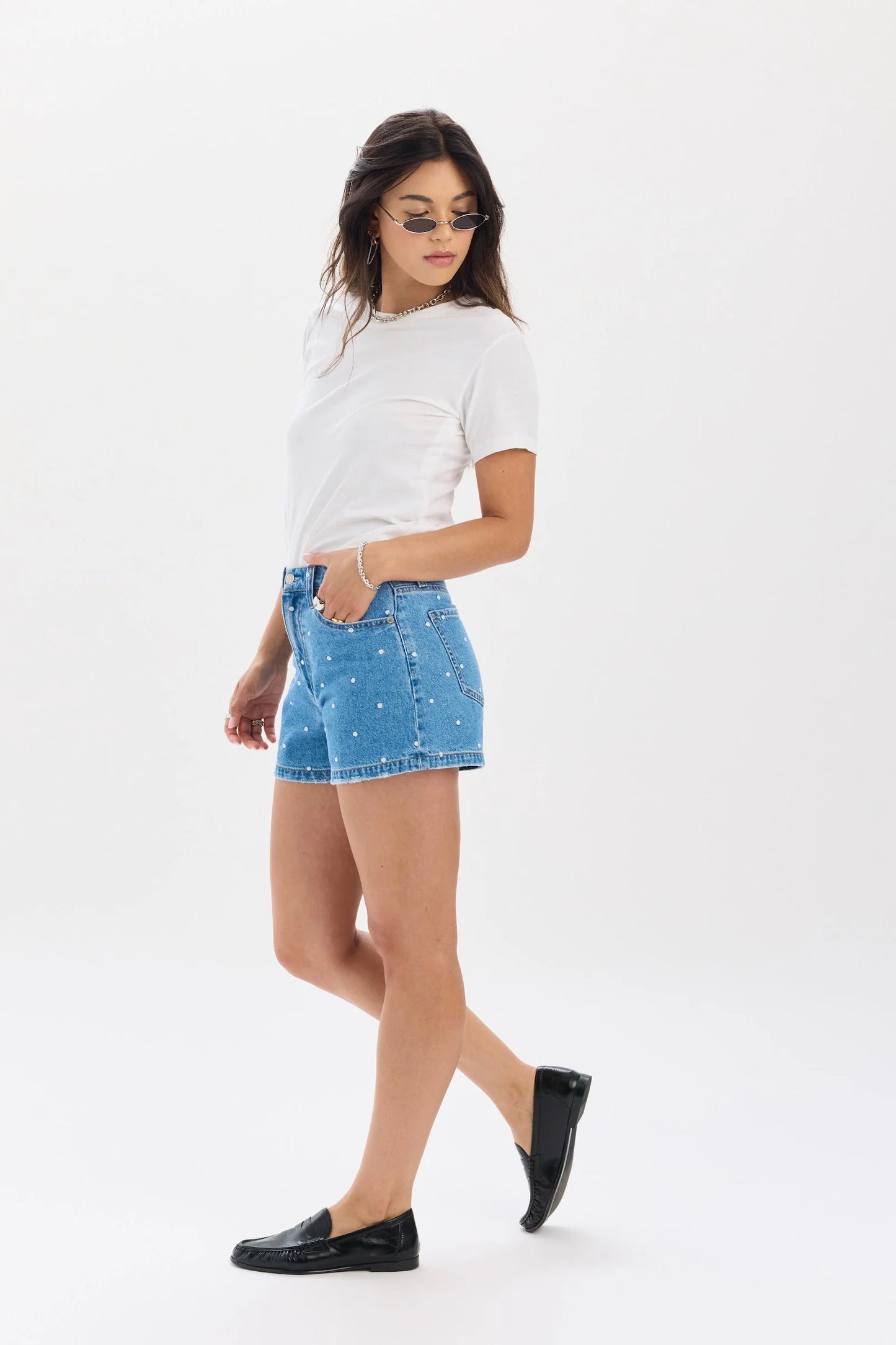 Daze Denim The Knockout Full Circle Short