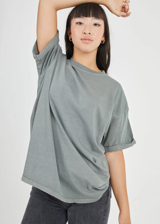Girl Dangerous Army Green Boyfriend Tee SP