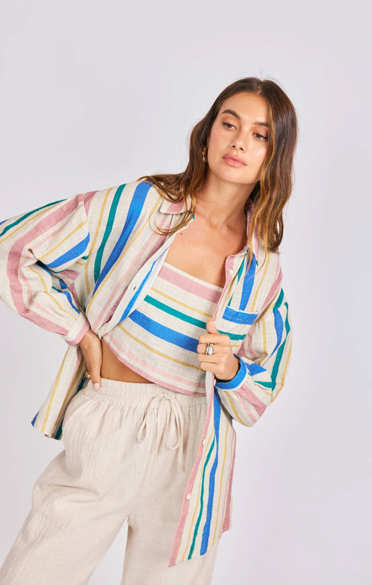 Sage the Label Sail Away Button Up SP