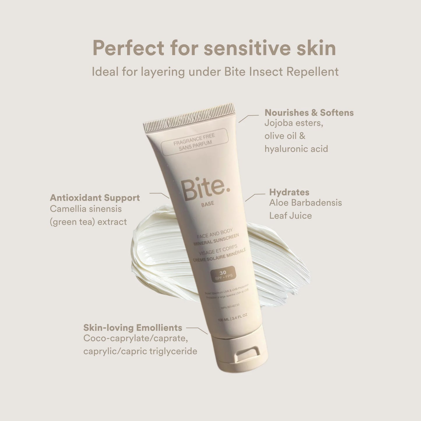 Bite Base Mineral Sunscreen SPF 30