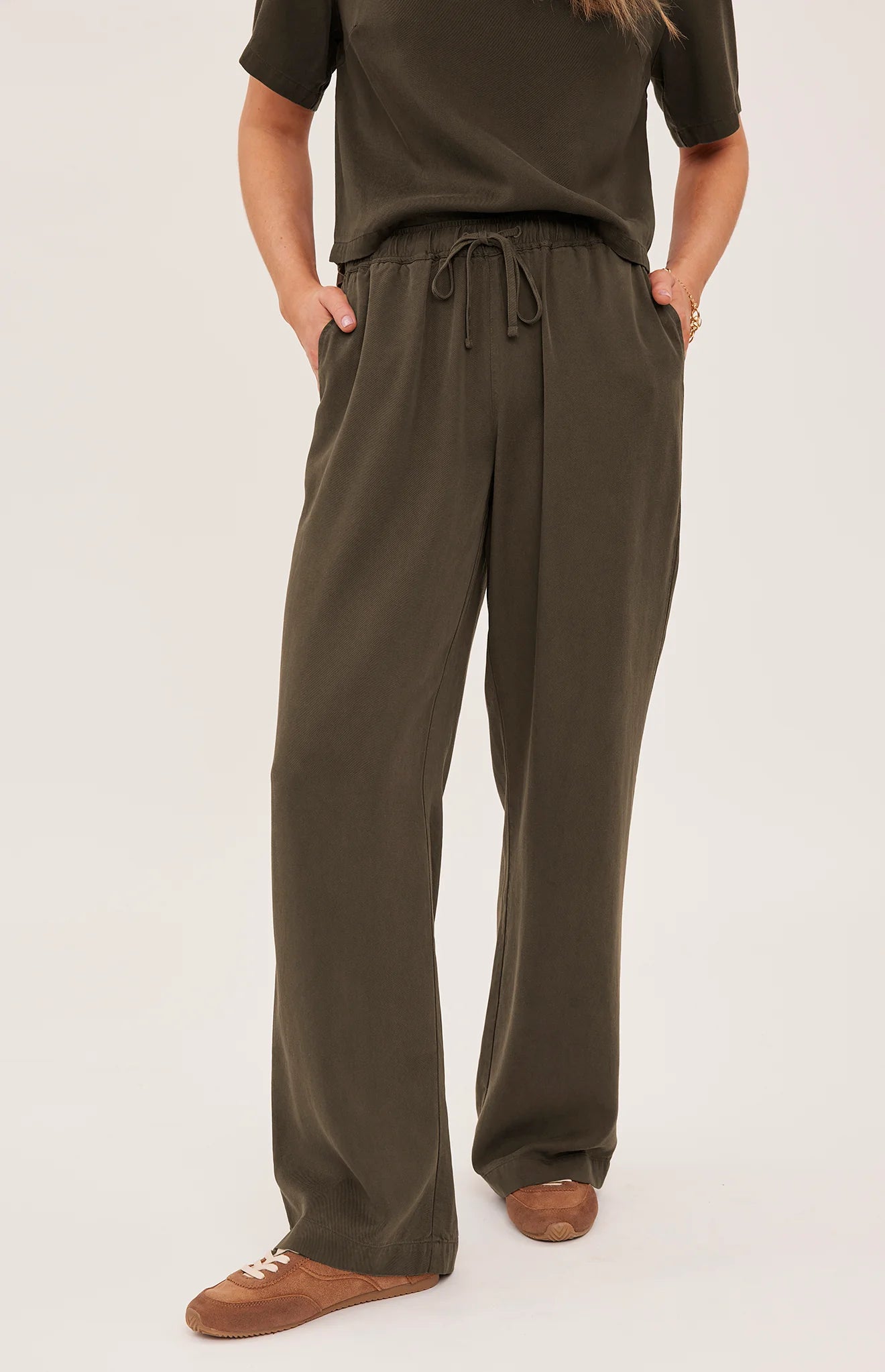 Gentle Fawn Washed Bayleaf Gabriel Pant FP