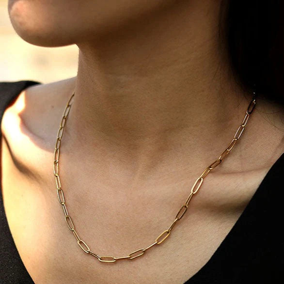 Hackney Nine Dalia Paper Clip Necklace