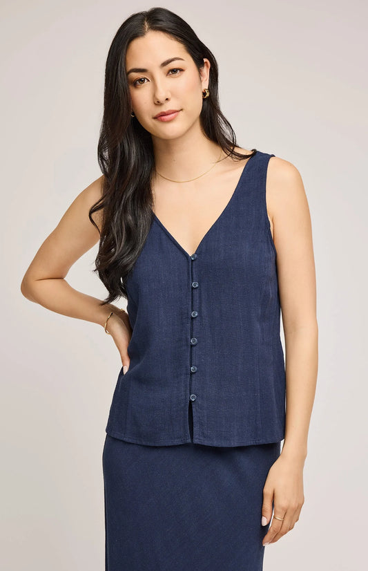 Gentle Fawn Jules Linen Tank SPN