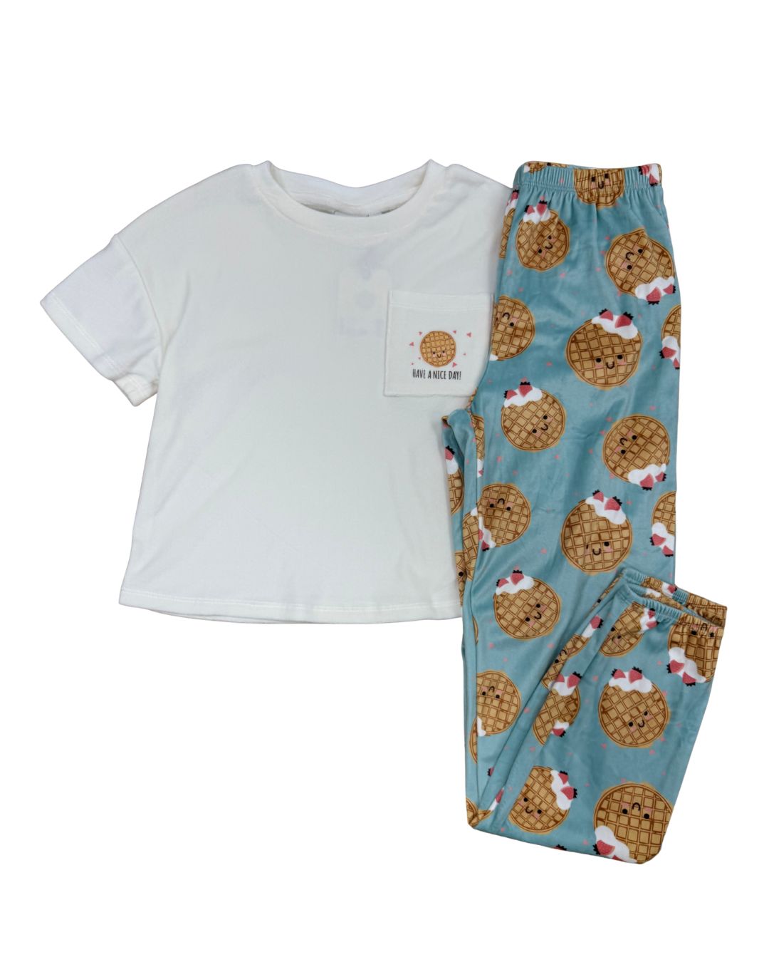 MID Waffle PJ Set 02-08