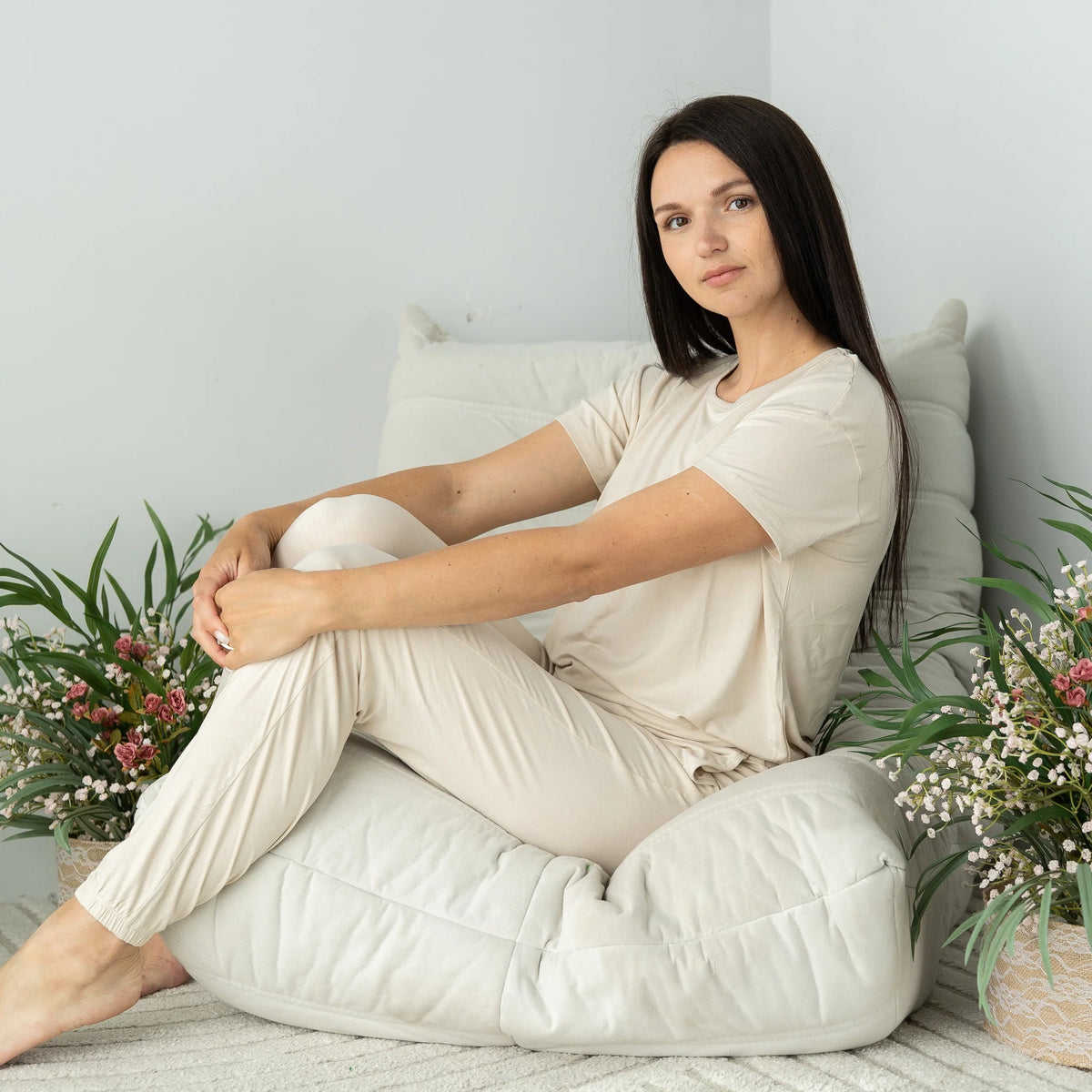 Silkberry Women’s Bamboo Pajama Set SP