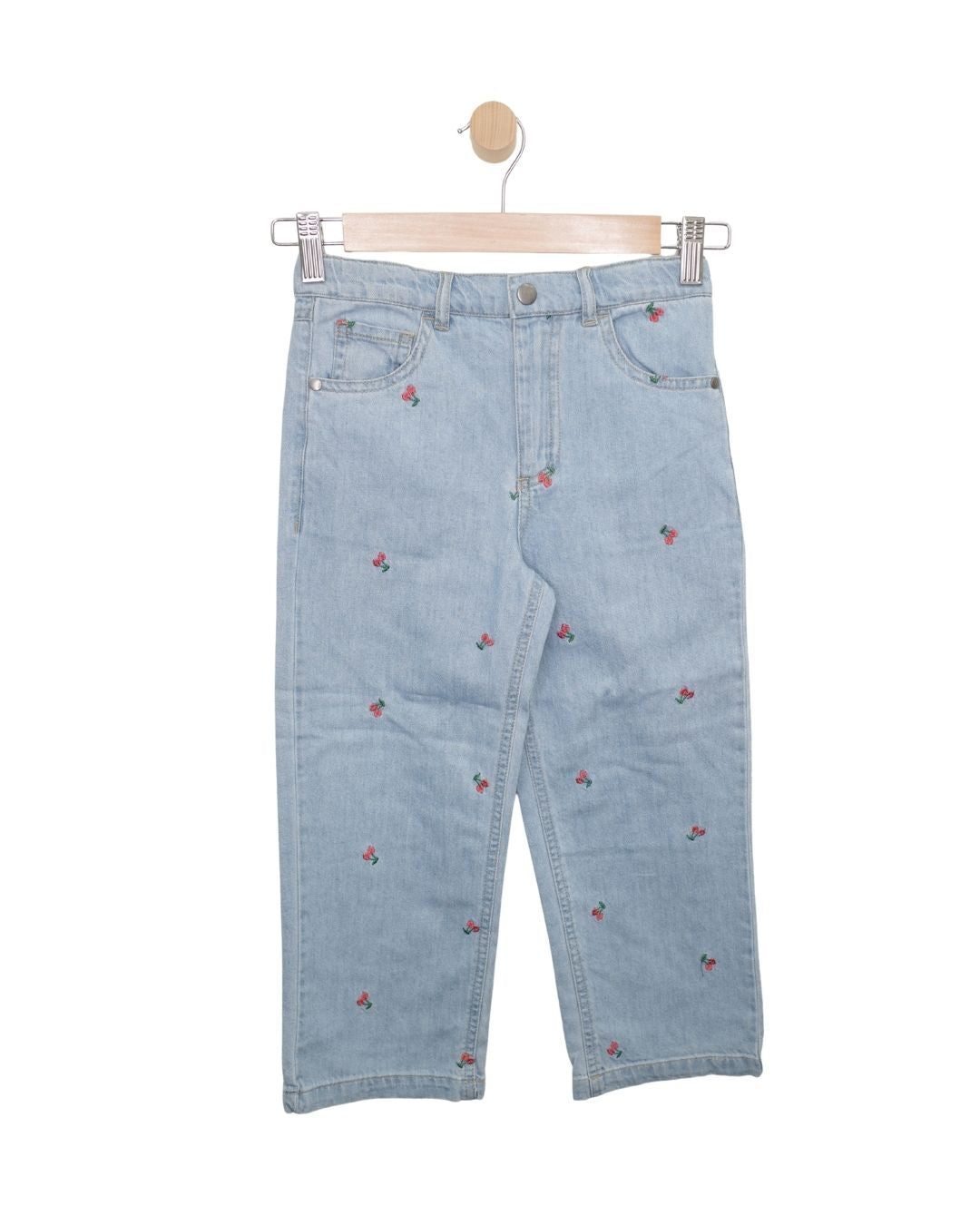MID Embroidered Cherry Denim SP