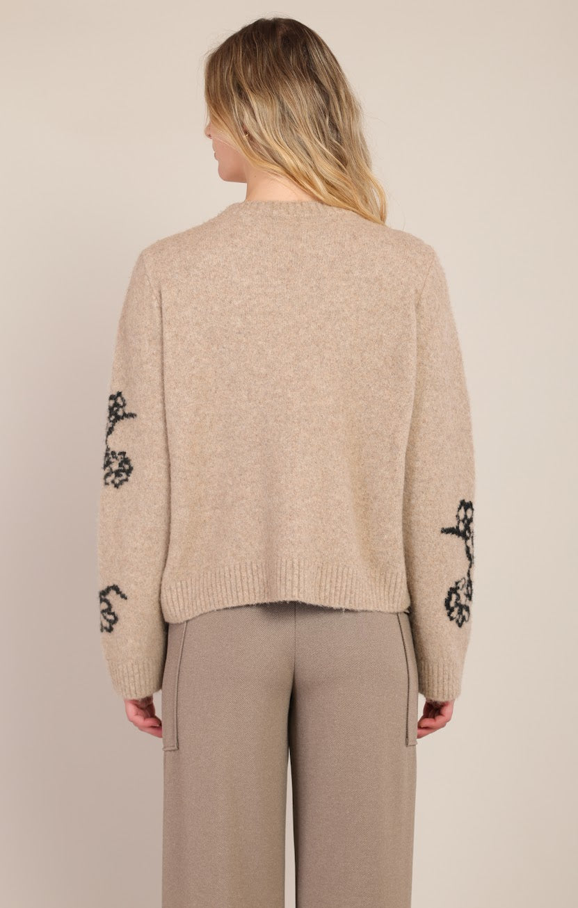 Room 34 Flower Crewneck Sweater 02-09