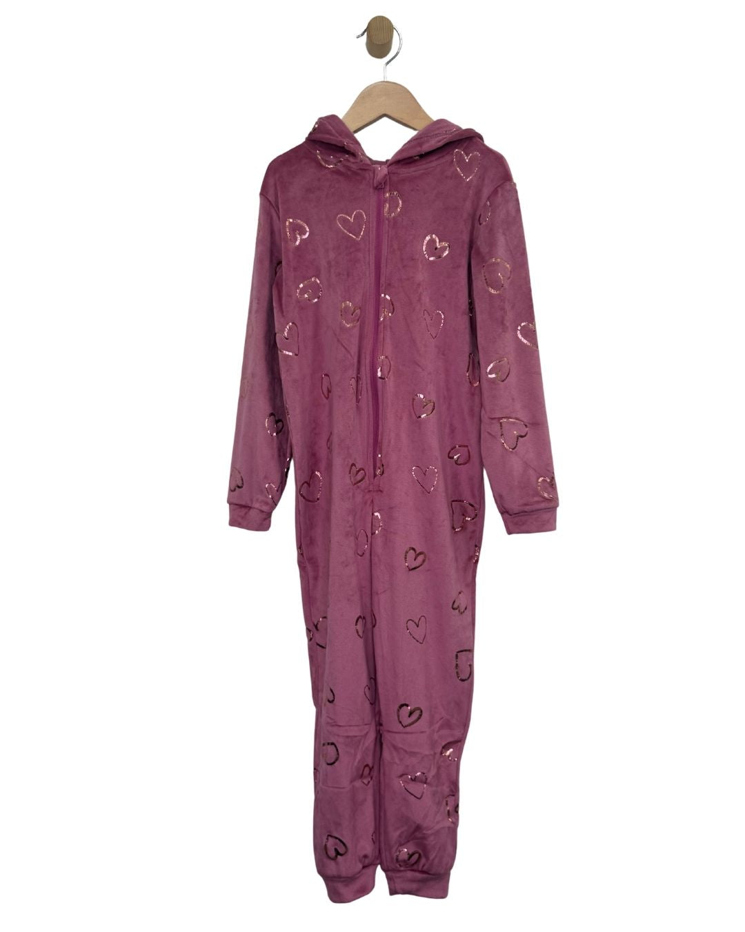 MID Heart Violet Onesie 02-09