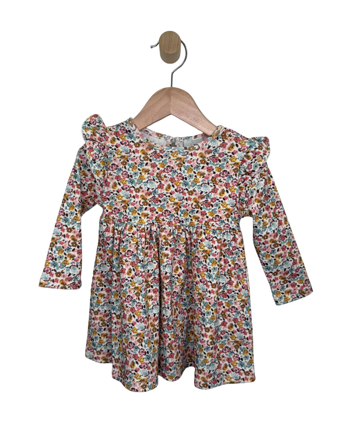 MID Floral Print Dress 02-09