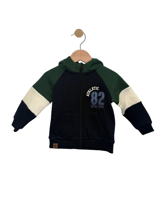 MID Navy Athletic Sweater 02-09