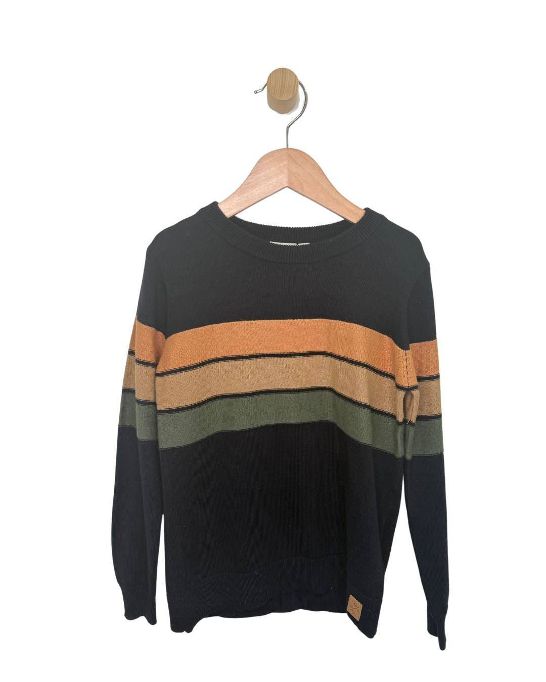 MID Navy Stripe Sweater 02-09