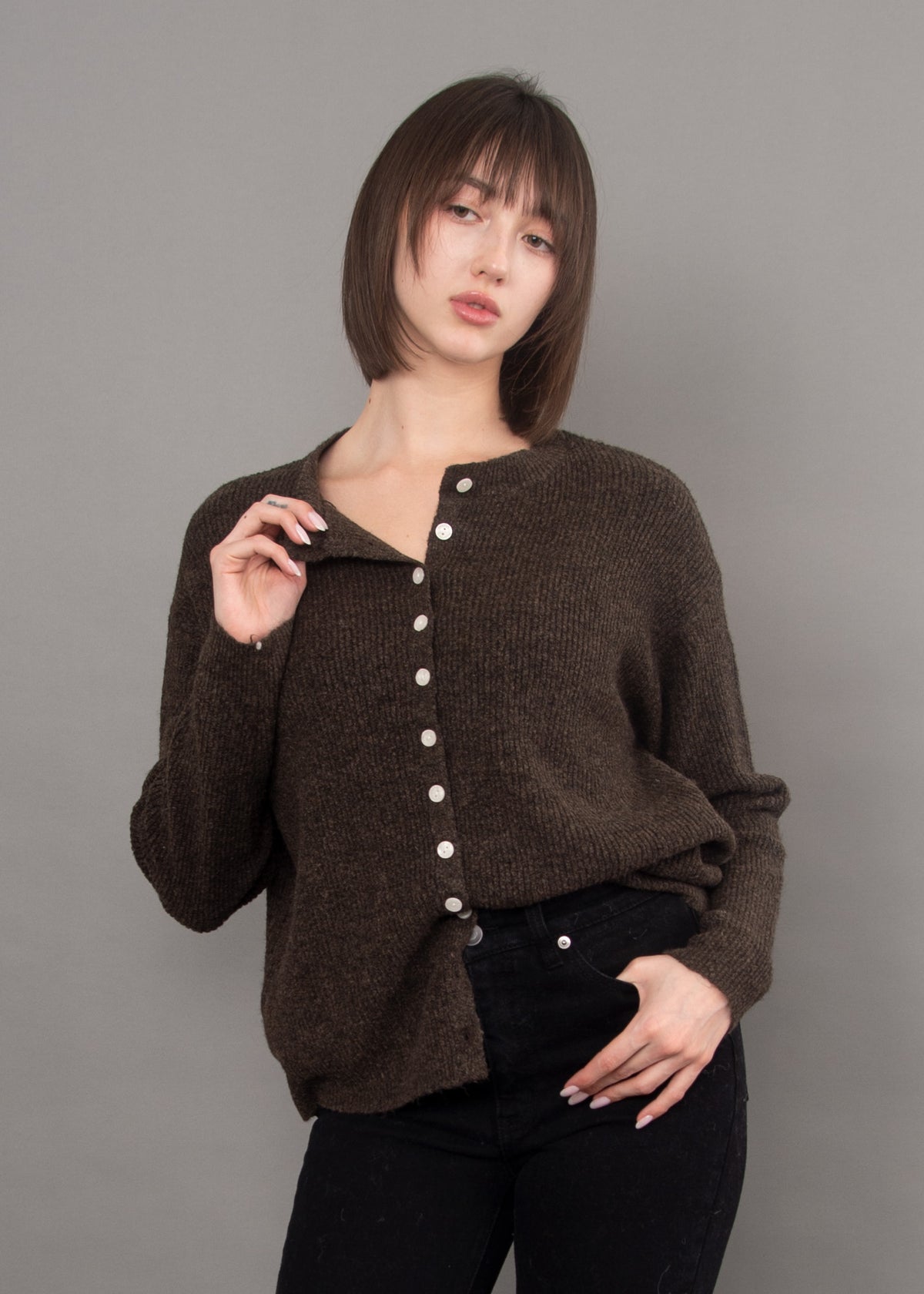 RD Style Vhea Long Sleeve Cardi 02-09