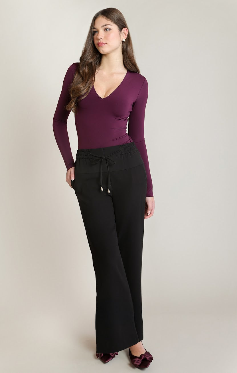 DEX N-Neck Plum Bodysuit 02-09