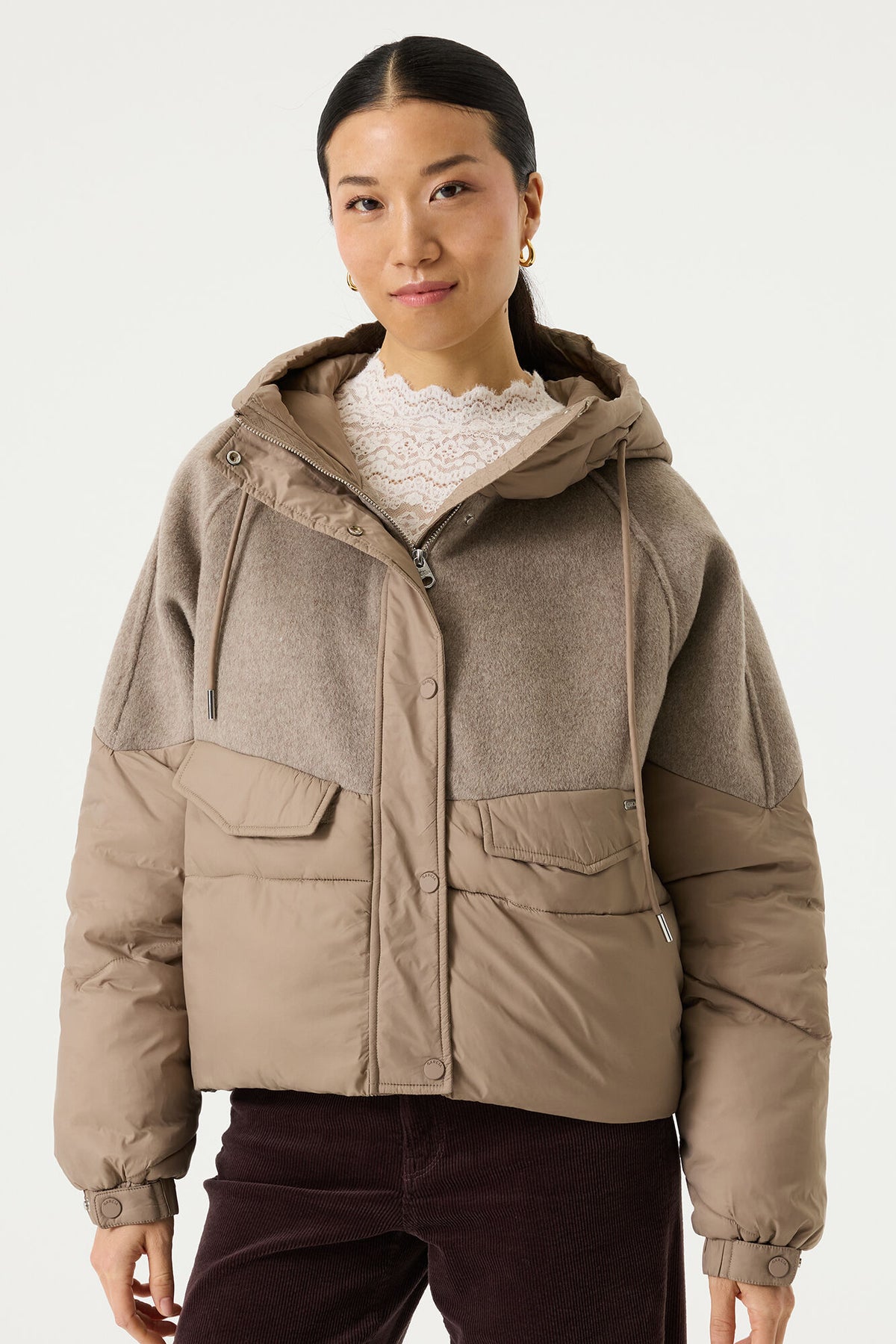 Garcia Brown Puffer Jacket 02-09