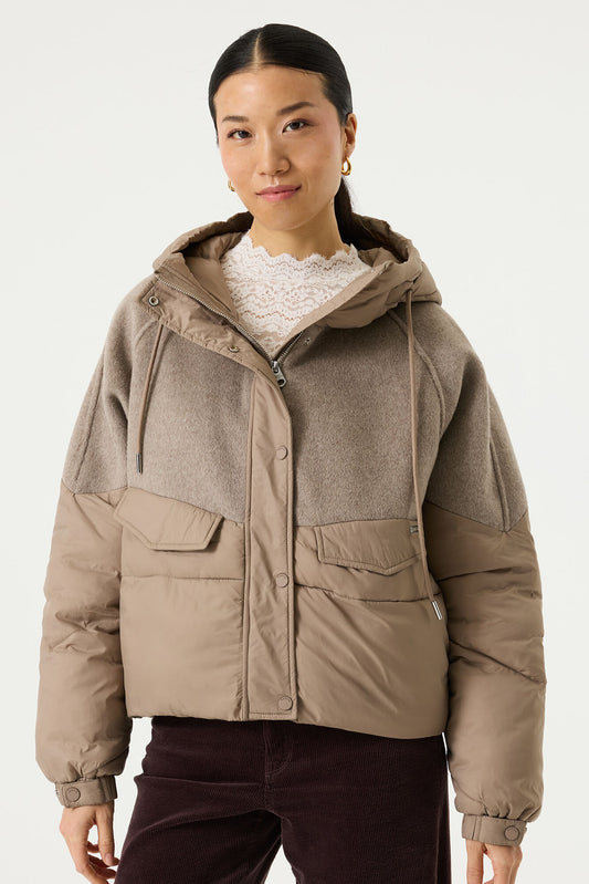 Garcia Brown Puffer Jacket 02-09