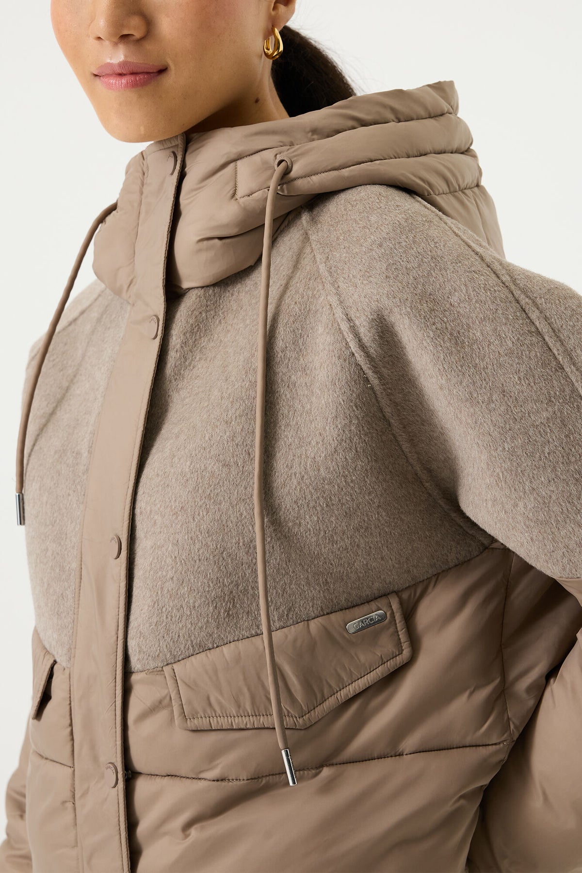 Garcia Brown Puffer Jacket 02-09