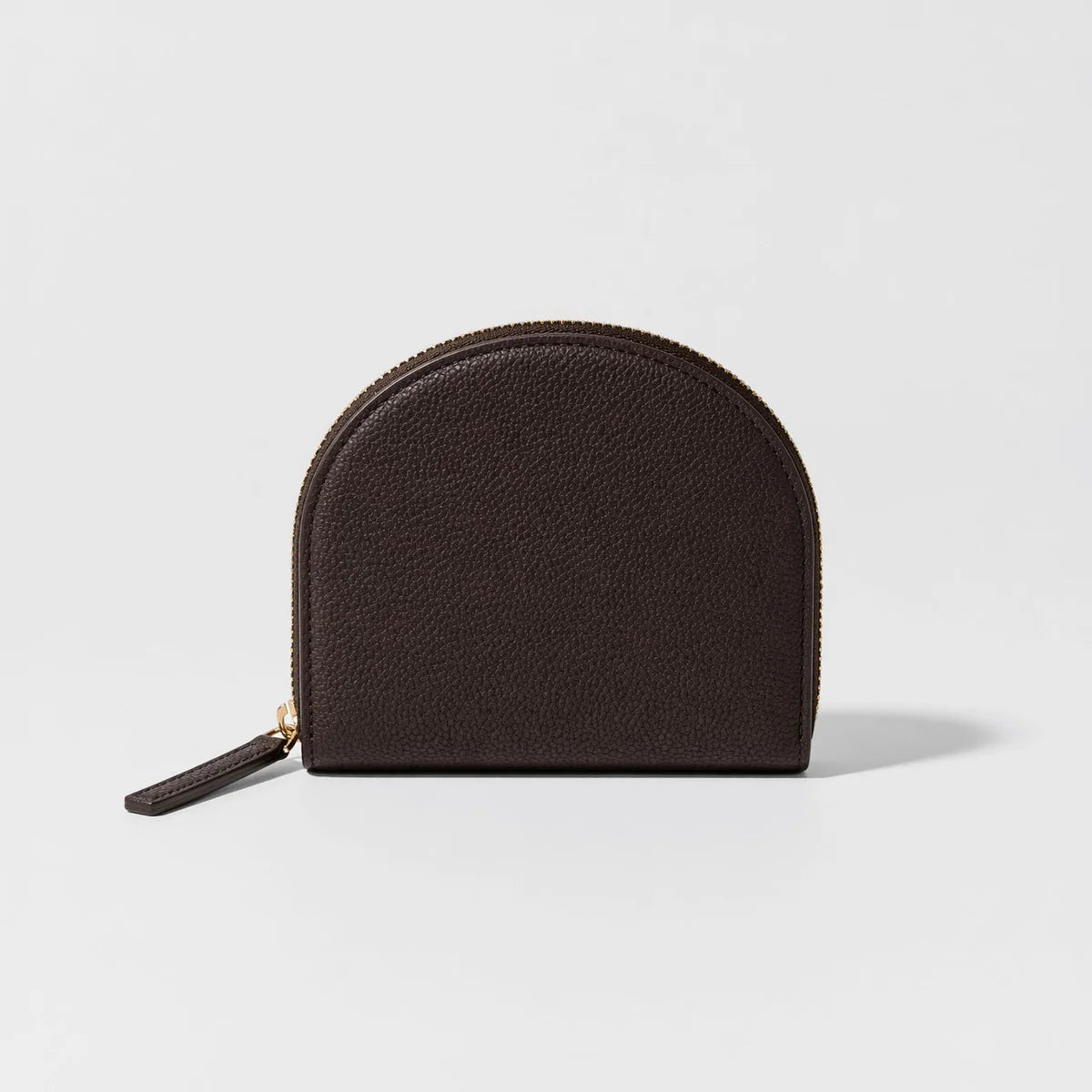 Bizou Dark Brown Domed Wallet